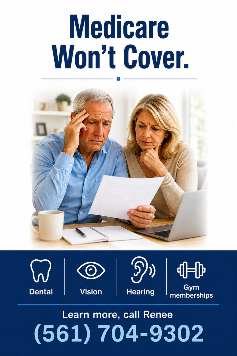 Which health services Medicare A and B don't cover.