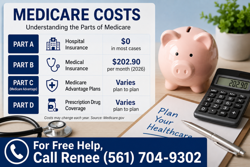 Medicare costs in Palm Beach Gardens