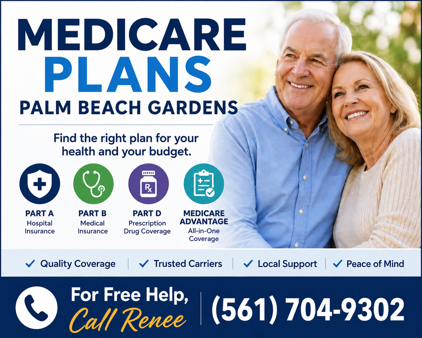 Best Medicare Insurance Broker, Palm Beach Gardens and Palm Beach County